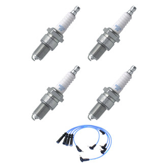 NGK® - Spark Plug Wire and Spark Plug Kit