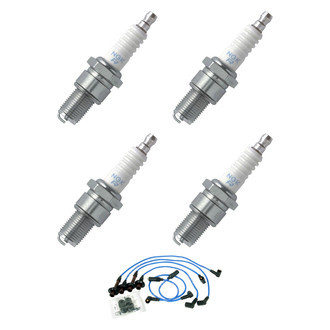 NGK® - Spark Plug Wire and Spark Plug Kit