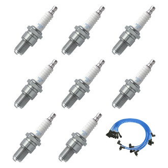 NGK® - Spark Plug Wire and Spark Plug Kit