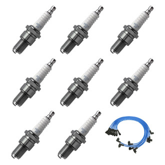 NGK® - Spark Plug Wire and Spark Plug Kit