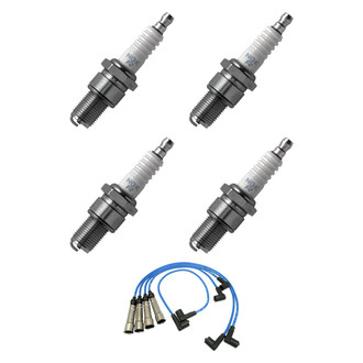 NGK® - Spark Plug Wire and Spark Plug Kit