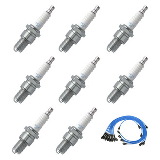 NGK® - Spark Plug Wire and Spark Plug Kit