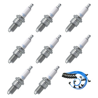 NGK® - Spark Plug Wire and Spark Plug Kit