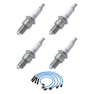 NGK® - Spark Plug Wire and Spark Plug Kit
