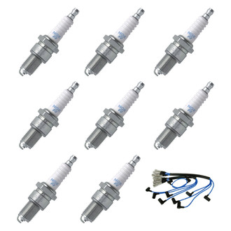 NGK® - Spark Plug Wire and Spark Plug Kit