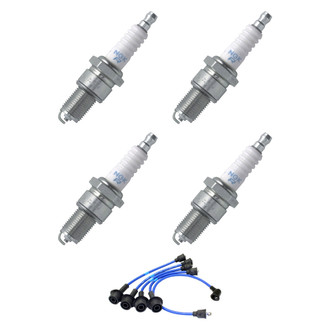 NGK® - Spark Plug Wire and Spark Plug Kit