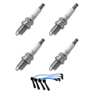 NGK® - Spark Plug Wire and Spark Plug Kit
