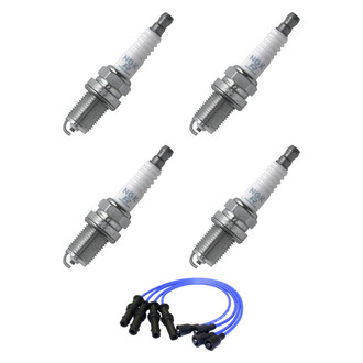 NGK® - Spark Plug Wire and Spark Plug Kit