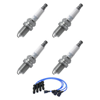 NGK® - Spark Plug Wire and Spark Plug Kit