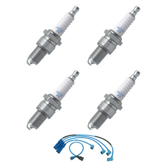 NGK® - Spark Plug Wire and Spark Plug Kit