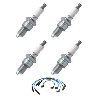 NGK® - Spark Plug Wire and Spark Plug Kit