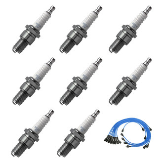 NGK® - Spark Plug Wire and Spark Plug Kit