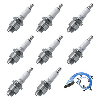 NGK® - Spark Plug Wire and Spark Plug Kit