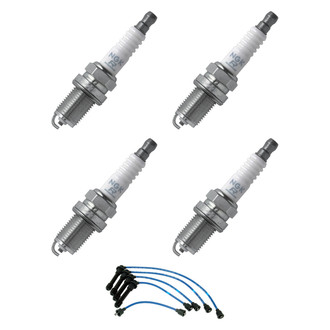 NGK® - Spark Plug Wire and Spark Plug Kit