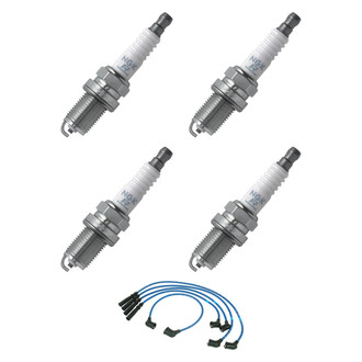 NGK® - Spark Plug Wire and Spark Plug Kit