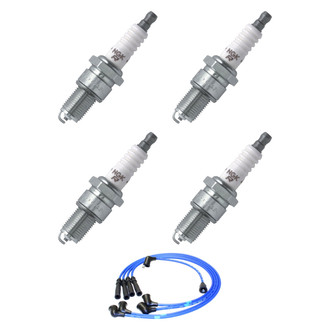 NGK® - Spark Plug Wire and Spark Plug Kit