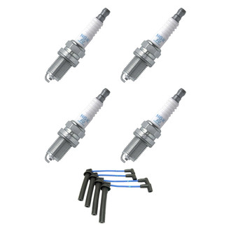 NGK® - Spark Plug Wire and Spark Plug Kit