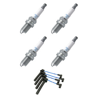 NGK® - Spark Plug Wire and Spark Plug Kit
