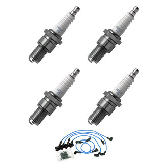 NGK® - Spark Plug Wire and Spark Plug Kit