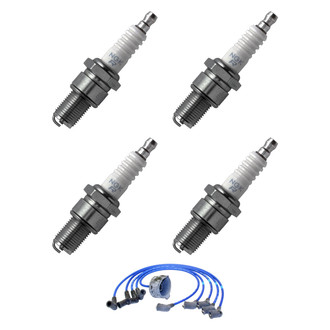 NGK® - Spark Plug Wire and Spark Plug Kit