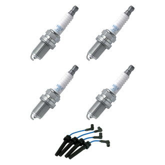 NGK® - Spark Plug Wire and Spark Plug Kit