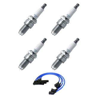 NGK® - Spark Plug Wire and Spark Plug Kit