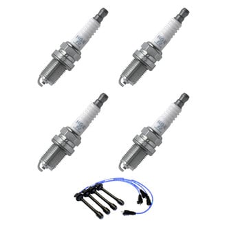 NGK® - Spark Plug Wire and Spark Plug Kit