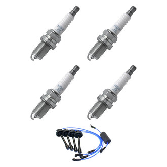 NGK® - Spark Plug Wire and Spark Plug Kit