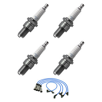 NGK® - Spark Plug Wire and Spark Plug Kit