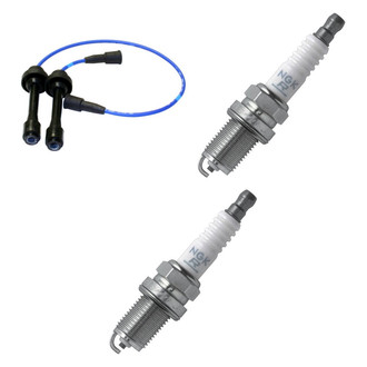 NGK® - Spark Plug Wire and Spark Plug Kit