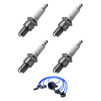 NGK® - Spark Plug Wire and Spark Plug Kit