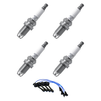 NGK® - Spark Plug Wire and Spark Plug Kit
