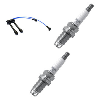 NGK® - Spark Plug Wire and Spark Plug Kit