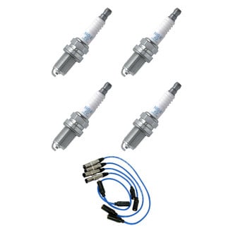 NGK® - Spark Plug Wire and Spark Plug Kit
