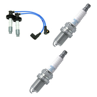 NGK® - Spark Plug Wire and Spark Plug Kit