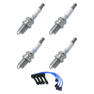 NGK® - Spark Plug Wire and Spark Plug Kit