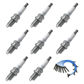 NGK® - Spark Plug Wire and Spark Plug Kit