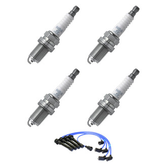 NGK® - Spark Plug Wire and Spark Plug Kit