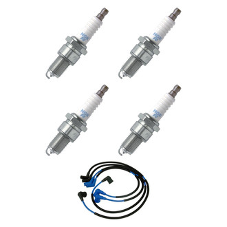 NGK® - Spark Plug Wire and Spark Plug Kit