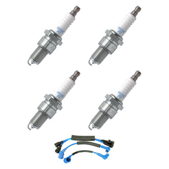 NGK® - Spark Plug Wire and Spark Plug Kit