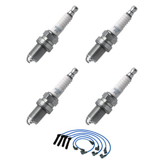 NGK® - Spark Plug Wire and Spark Plug Kit