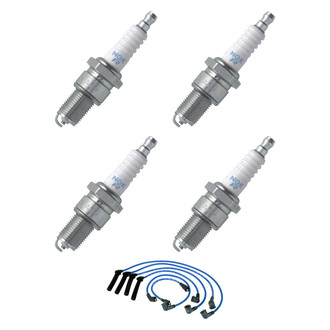 NGK® - Spark Plug Wire and Spark Plug Kit