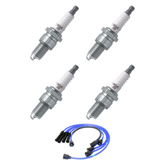 NGK® - Spark Plug Wire and Spark Plug Kit