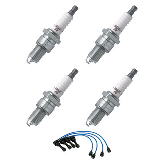 NGK® - Spark Plug Wire and Spark Plug Kit