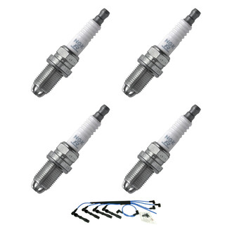 NGK® - Spark Plug Wire and Spark Plug Kit