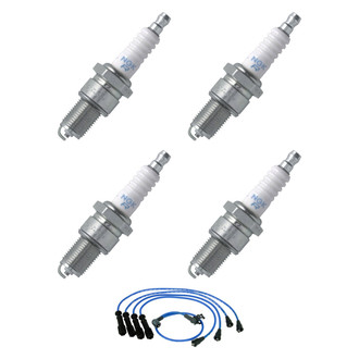 NGK® - Spark Plug Wire and Spark Plug Kit