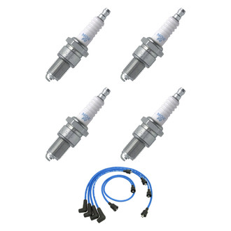 NGK® - Spark Plug Wire and Spark Plug Kit