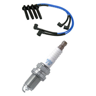 NGK® - 2-Pc Spark Plug Wire Kit
