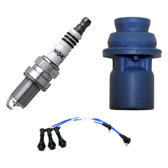NGK® - 3-Pc Spark Plug Wire Kit