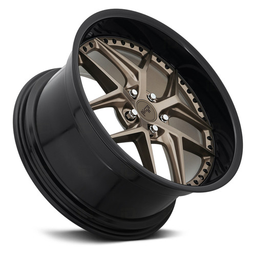 NICHE® M227 VICE Wheels - Gloss Black with Bronze Face Rims